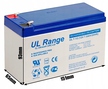 Akumulatory i Baterie - Akumulator żelowy Ultracell 12V 7Ah do alarmu (3)